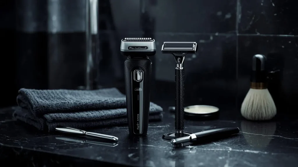 electric vs traditional shaving tools