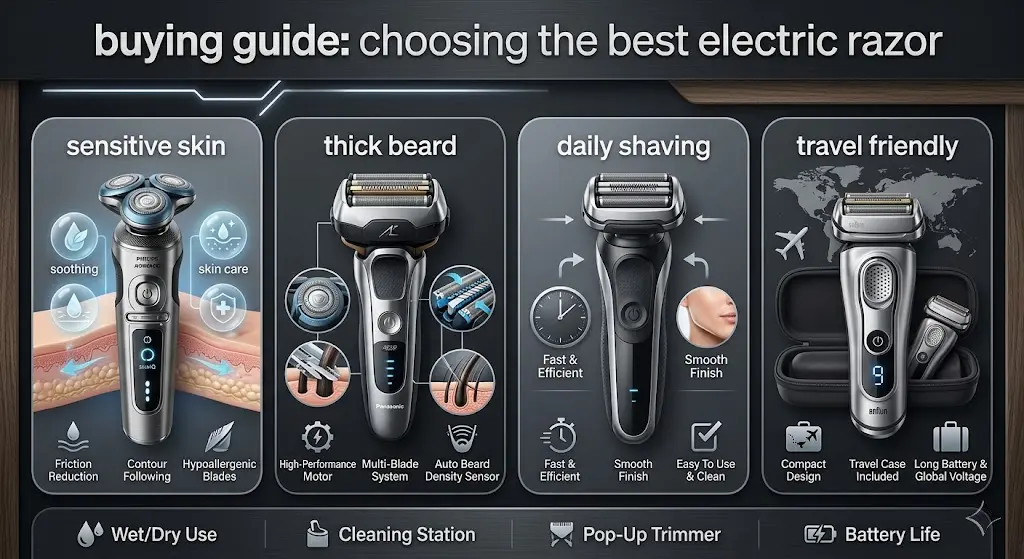 Electric Razor Cheap Best Electric Razors for Men (2026) Top Picks & Buying Guide