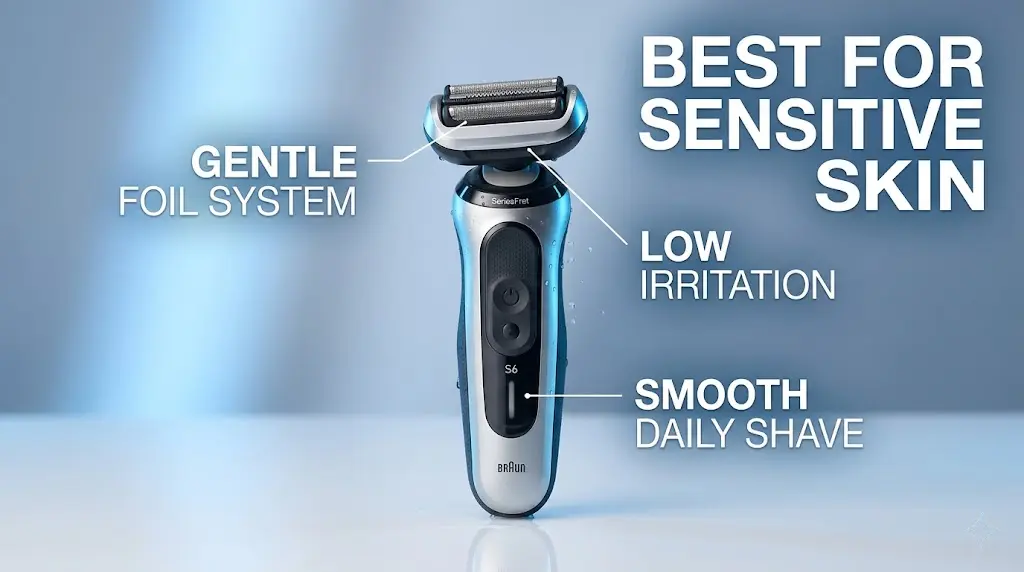 Sensitive skin electric shaver choice – best electric razors for men
