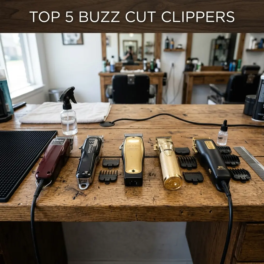 Best Hair Clippers for Buzz Cuts comparison featuring top rated models