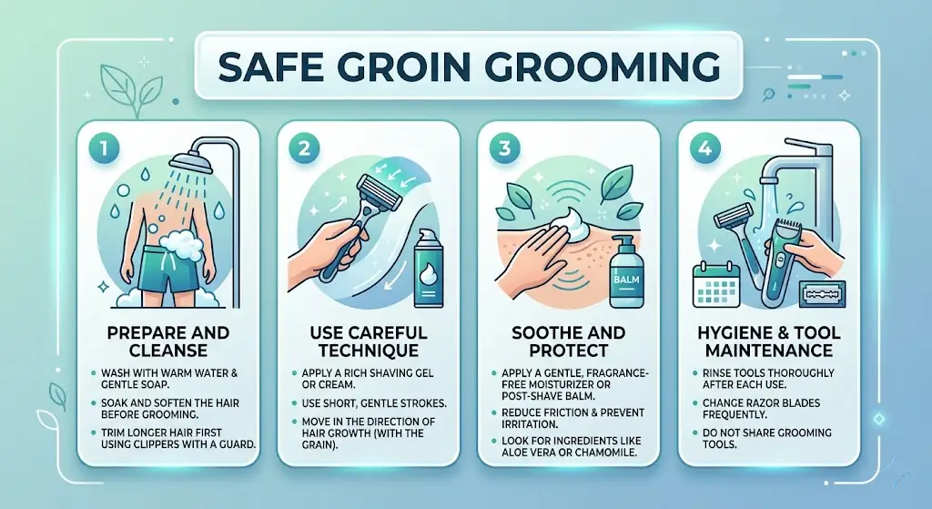 Best Body Trimmers For Men safe groin grooming guide