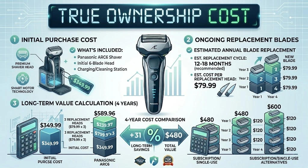 Panasonic ARC6 Review ownership cost and long term value analysis