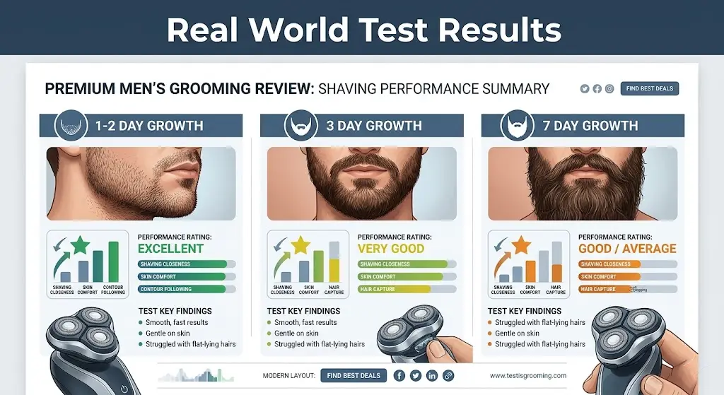 Philips Norelco i9000 Prestige Review real world shaving performance tests