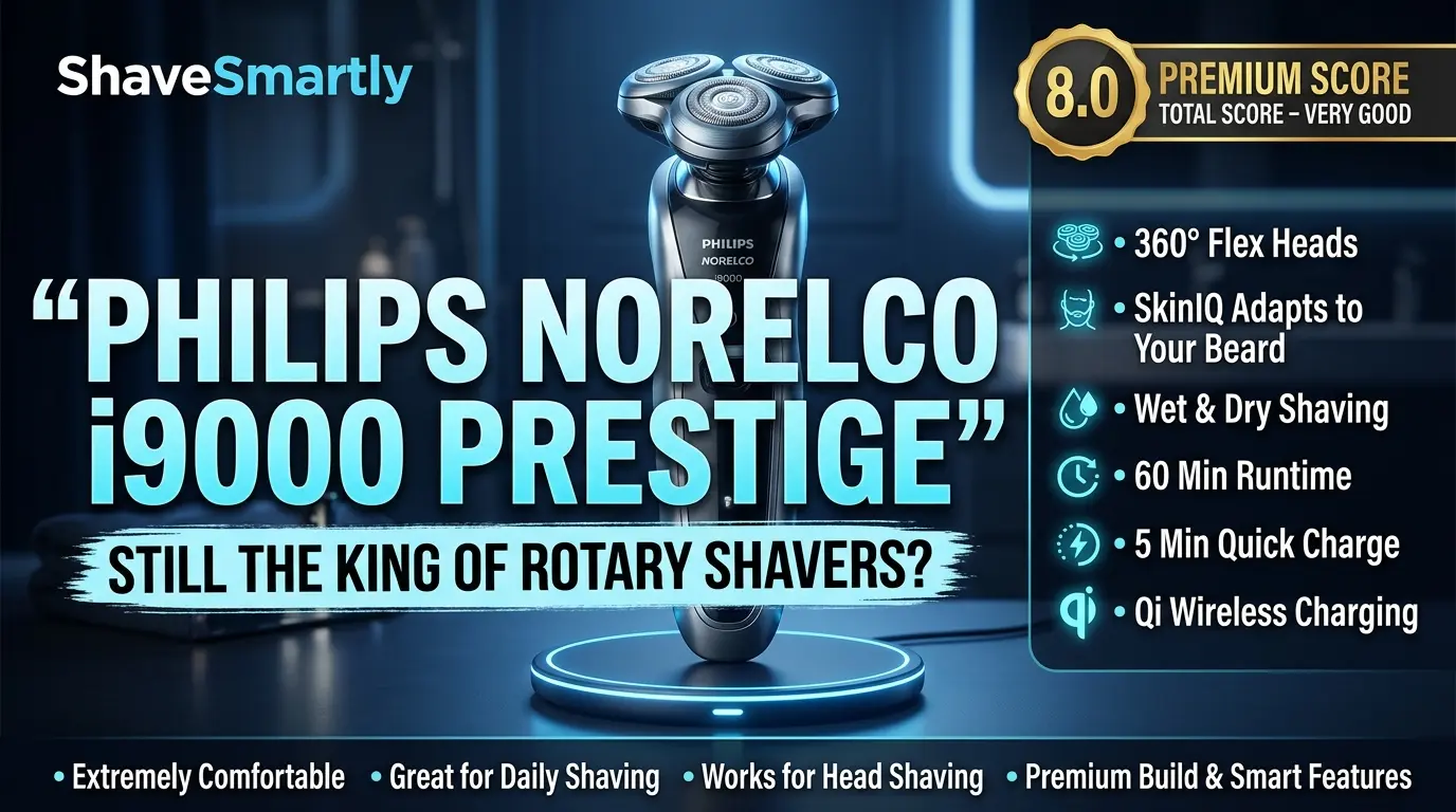 Philips Norelco i9000 Prestige Review (2026): Still the King of Rotary Shavers?