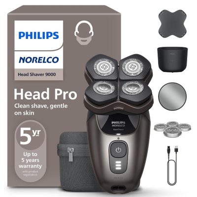 Philips Norelco Head Shaver Pro 9000 Electric Shaver